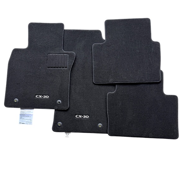 Mazda CX-30 2025 Black Car Floor Mats - Picture 3 of 11
